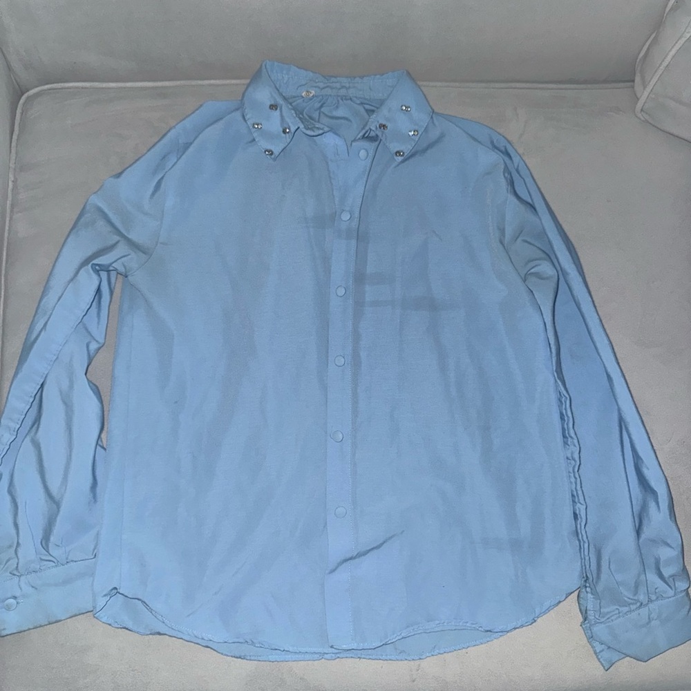 Light Blue button up  Shirt